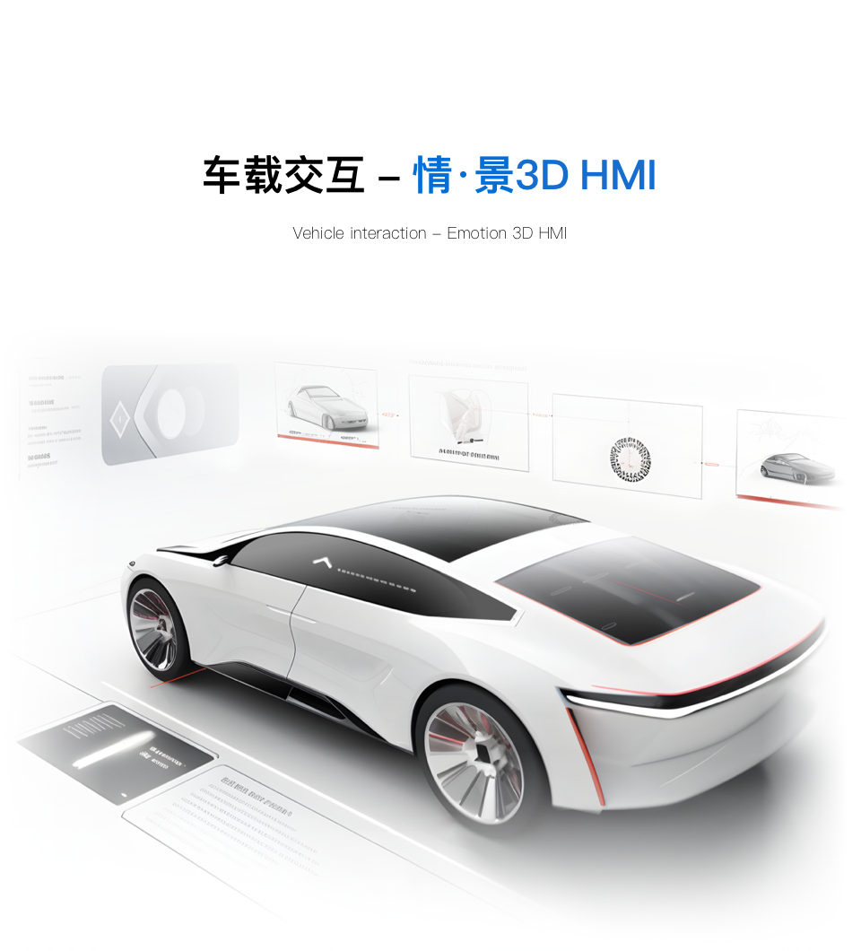 车载交互 - 情・景3D HMI设计 -汽车开发者社区